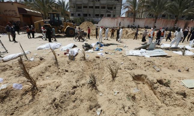 The International Commission Hashd Reveals Mass Graves in Gaza Strip Shocking and Horrifying Evidence of the Scale and Nature of the Genocide Crime